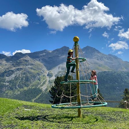 Randolins Familienresort St Moritz Exterior foto