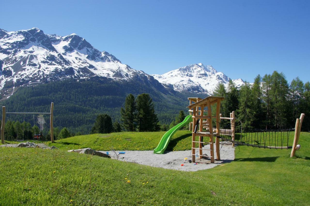 Randolins Familienresort St Moritz Exterior foto